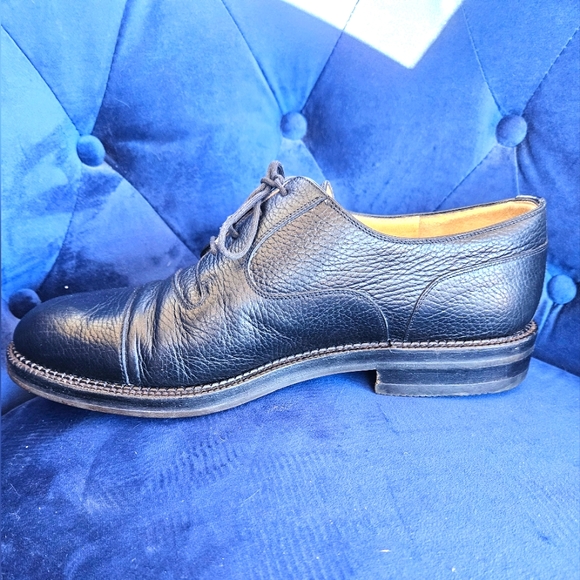 Fratelli Rossetti Racers Grand Prix Black Leather Dress Shoes - Picture 10 of 14